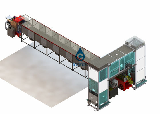 Montagelinie für Zink-Nickel-Lithium-Batterieplatten 25kva AC220V