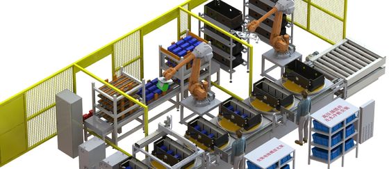 Hochgeschwindigkeitslithium-batterie-Fertigungsstraße-hohe Produktivität für Batterie-Hersteller
