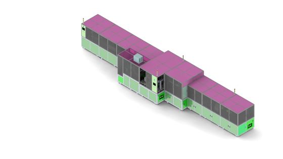 Hohe Sicherheits-Lithium-Batterie-Fertigungsstraße Berufs mit hoher Produktionskapazität