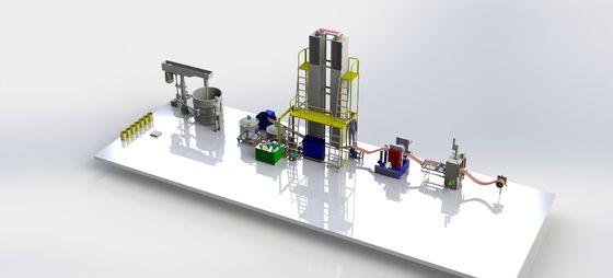 Batterie-automatische Laminierungs-Maschinen-Platten-zermahlende Fertigungsstraße Ni H