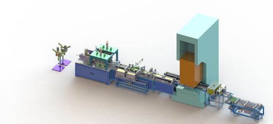 Zink-Nickel-Batterie-Platten-Fließband 25kva AC220V