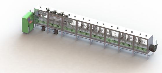 Selbststarter-Lithium-Batterie-Fertigungsstraße-Elektroauto-Batterie-Fertigungsstraße