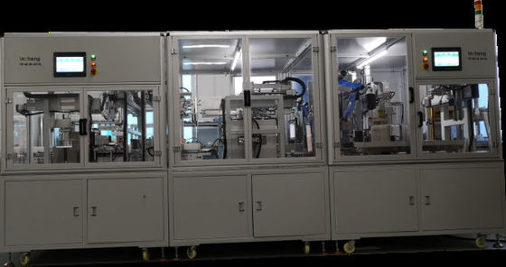 Selbst- Lithium-Ionen-Batterie-Fließband Aluminium-Shell-Kleber-Bandgerät
