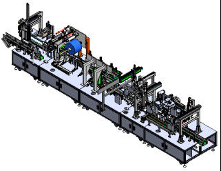 Selbst- Lithium-Ionen-Batterie-Fließband Aluminium-Shell-Kleber-Bandgerät