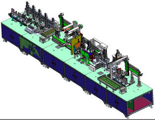 Selbst- Lithium-Ionen-Batterie-Fließband Aluminium-Shell-Kleber-Bandgerät
