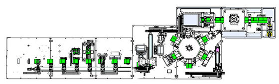 Aluminiumplastikfilm-automatische Gruben-lochende Verpackmaschine PLC-Steuerung