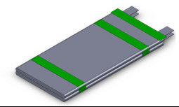 Lärmarmes experimentelles gummierendes Maschinen-Lithium-Ionen-Batterie-Satz-Fließband