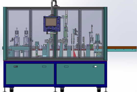 Zylinderförmige Produktions-Maschine Dreiwege-380V 50HZ 3KW der Batterie-18650