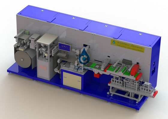 120PPM Li Ionenbatterie-Pole-Laser-Schneidmaschine der Batterie-Produktionsmaschine-200W