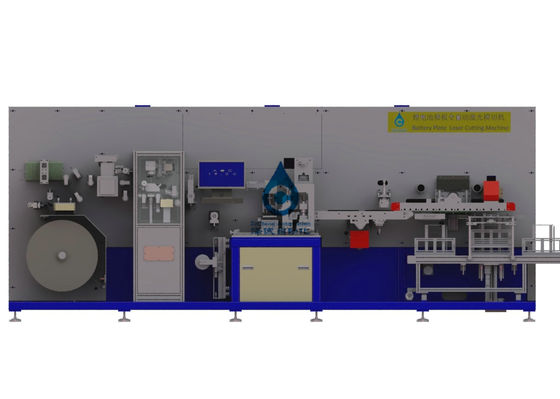 120PPM Li Ionenbatterie-Pole-Laser-Schneidmaschine der Batterie-Produktionsmaschine-200W