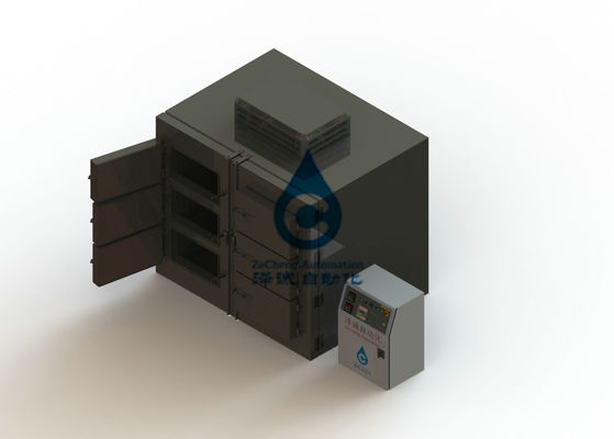 Produktionsmaschine-intelligentes Vakuum der Batterie-0.1mpa backen Oven Stainless Steel Interior