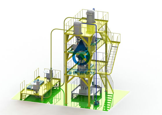 Lithium-Batterie-Anoden-und Kathoden-Material-mischendes System-bequeme Wartung
