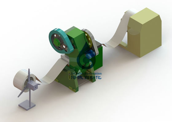 Kadmium-Nickel-Batterie-Platten-Aushaumaschine-Zink-Nickel-stempelschneidene Maschine