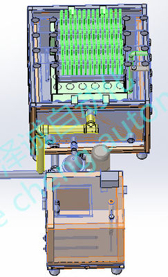 flüssige Maschinen-Linie Lithium-Batterie-Ultraschallreinigungs-Maschine der Einspritzungs-1500KG