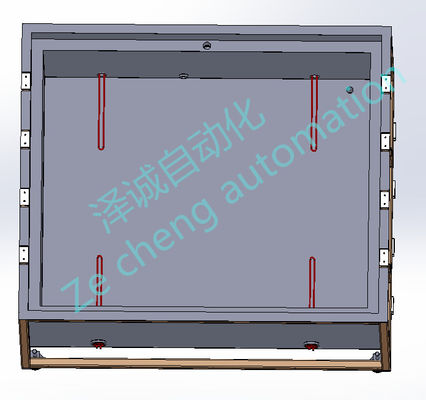 flüssige Maschinen-Linie Lithium-Batterie-Ultraschallreinigungs-Maschine der Einspritzungs-1500KG