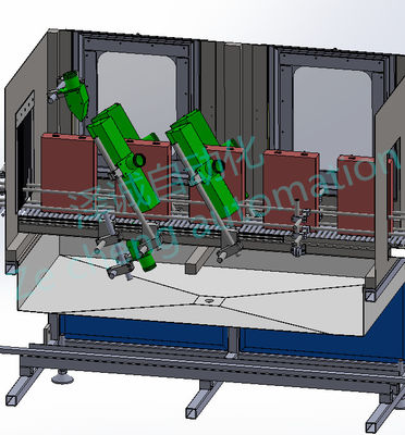 Fertigungsstraße der Lithium-Ionen-Batterie-SUS304, Lithium-Batterie-Reinigungs-Luft-Duschtrockner