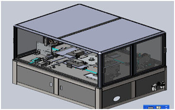 Touch Screen Lithium-Ionen-Batterie-Fertigungsstraße-elektrische Zellumreifungsmaschine
