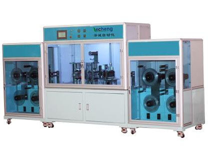Hohe Kapazitäts-Lithium-Ionen-Batterie-Fließband Pole-Ohr, das Maschine bildet