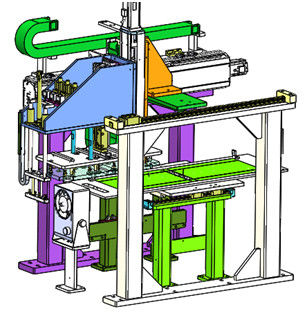Hohe Genauigkeits-Batterie-Produktions-Ausrüstungs-vollautomatische Beschichtungs-Maschine