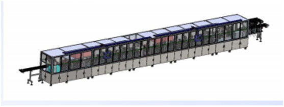 Flexible Batterie-automatische Fertigungsstraße-weiche Satz-Energie-Batterie-Reihe