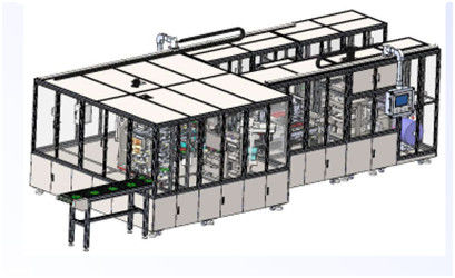 Flexible Batterie-automatische Fertigungsstraße-weiche Satz-Energie-Batterie-Reihe