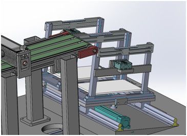 Automatische lamellierende automatische Pulver-Bürsten-einfache Struktur Maschinen-Polen