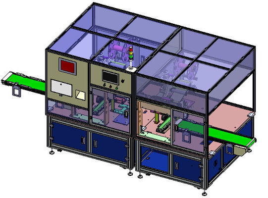 Massenspektrometer-vollautomatische Polymer-Batterie-Beschichtungs-Maschine des Helium-1800KG