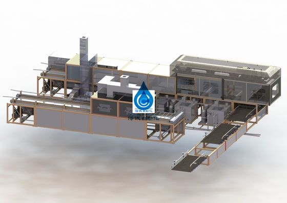 Vollautomatische Batterie-klare trockenere Lithium-Batterie-Fertigungsstraße