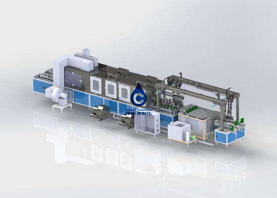 Energie-Batterie-Ultraschallreiniger SMC der Lithium-Batterie-12PPM der Fertigungsstraße-380V