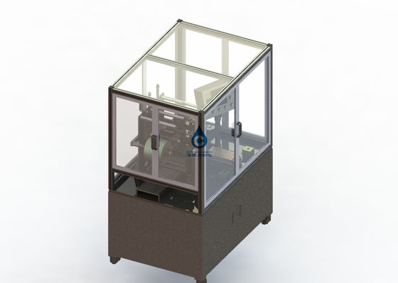 Fließband automatische blaue Film-Beschichtungs-Maschine der Lithium-Ionen-Batterie-1800KG