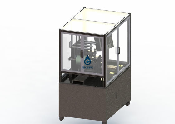 Fließband automatische blaue Film-Beschichtungs-Maschine der Lithium-Ionen-Batterie-1800KG