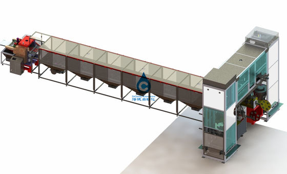 Nickel-Lithium-Ionen-Batterie-Fließband Nickel-Cadmiumbatterie-Platten-Fertigungsstraße