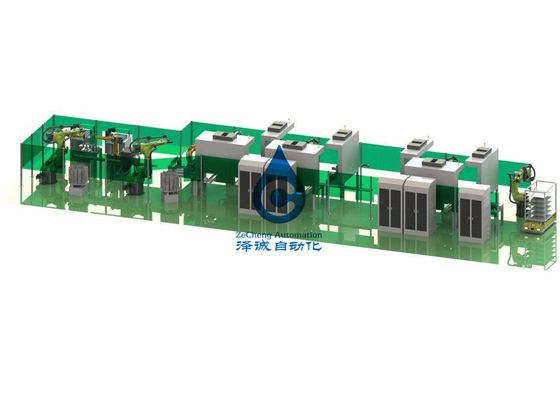 Elektrisches Fahrrad Ion Battery Production Line Fors des Lithium-25KW