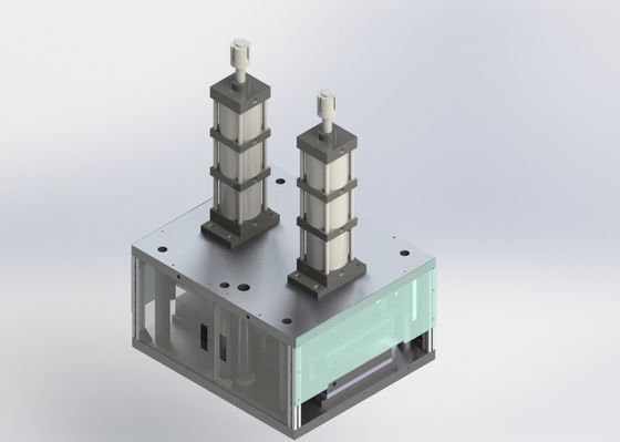 Justierbare Li Ion Battery Manufacturing Equipment Battery-Zellheiße kalte Pressemaschine