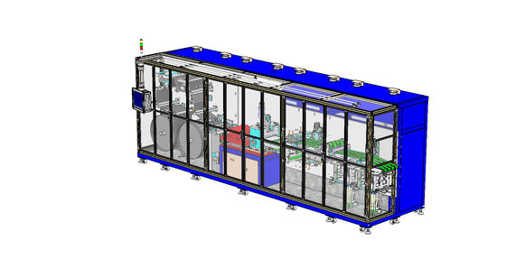 Stempelschneidene Maschine 220V des Hochgeschwindigkeits-Metall30ppm für Batterie-Polschuh