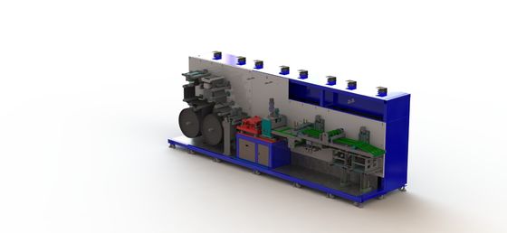 Stempelschneidene Maschine 220V des Hochgeschwindigkeits-Metall30ppm für Batterie-Polschuh