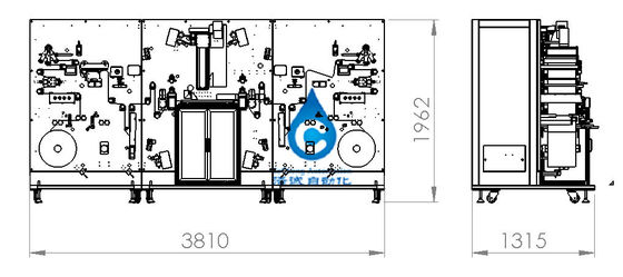 Batterie-Polschuh Tab Laser Cutting Machine Laser, der Maschine 3kw 220V herstellt