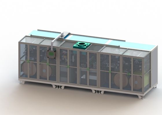 Batterie-Polschuh Tab Laser Cutting Machine Laser, der Maschine 3kw 220V herstellt