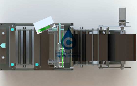 Große Selbstkorrektur der Batterie-Polschuh-Band-Schneidemaschine-12PPM 380V
