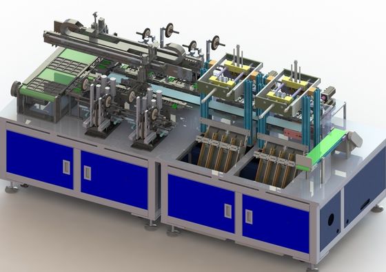 Hochgeschwindigkeitsbatterie-Herstellungs-Ausrüstungs-Quadrat-Batterie-Zellendstück-Aufkleber in Shell
